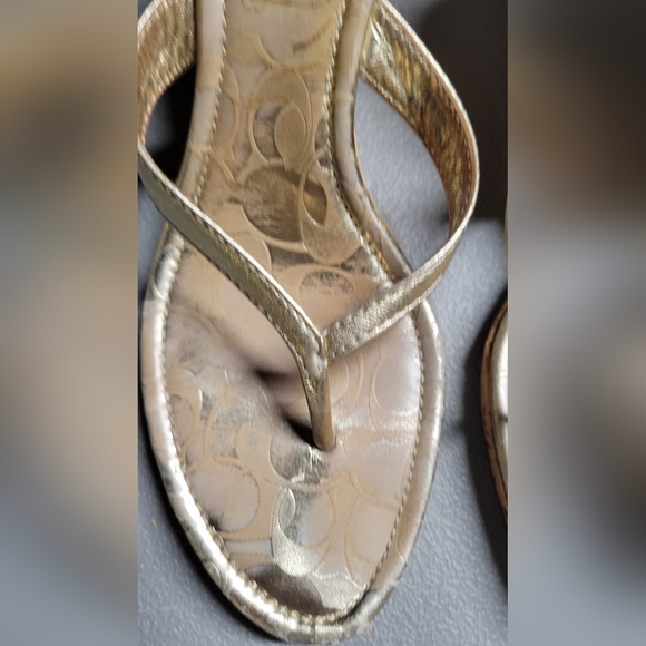 Coach wedge sandals - Picture 4 of 7